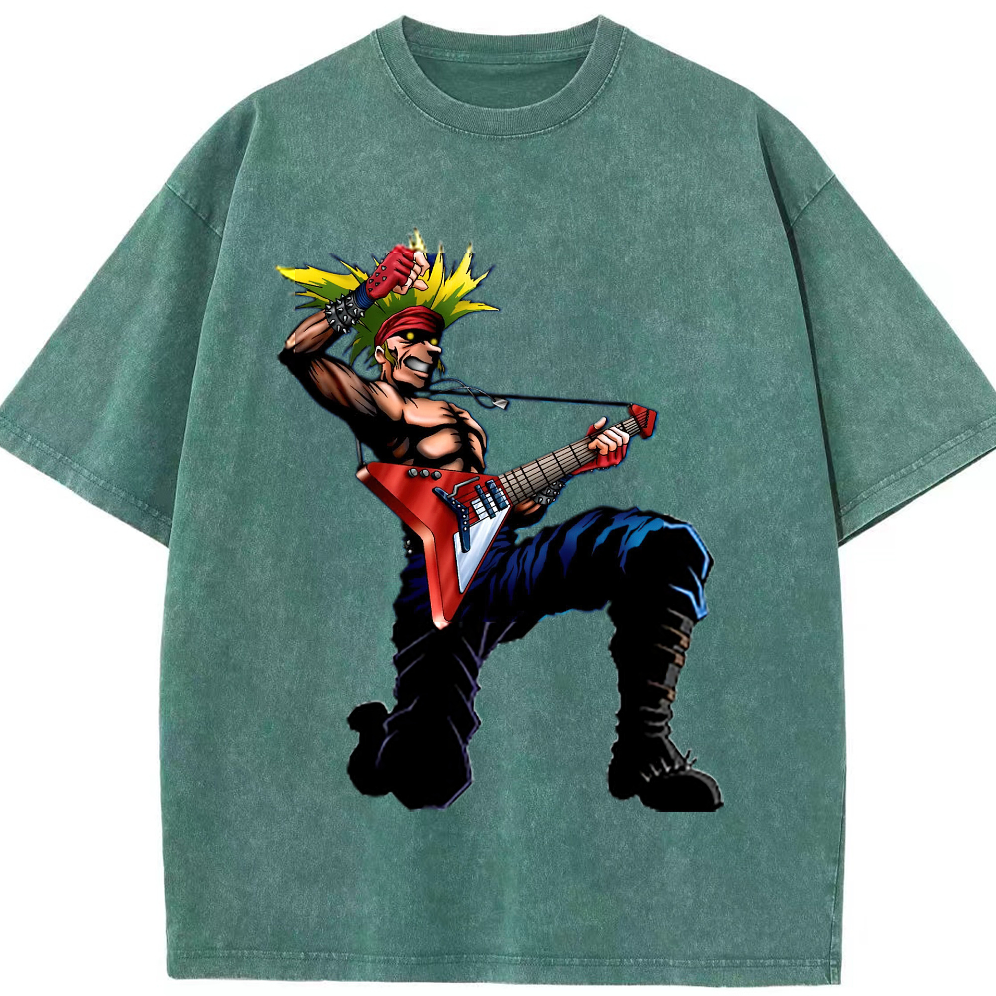 （画像用） 遊☆戯☆王 Yu-Gi-Oh! 綿100% ヴィンテージ風 半袖Tシャツ（フロントプリント）